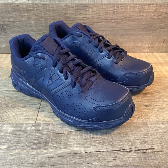 New Balance Grade School Navy Running Shoes